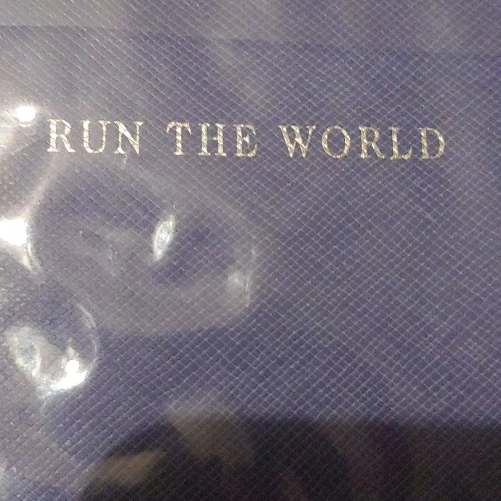 Small lined notebook Run the World girlboss fancy mini Popsugar
